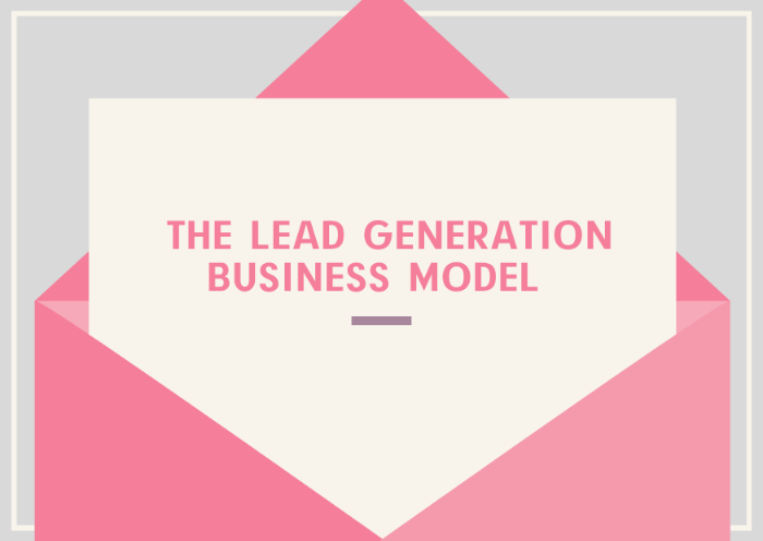 Lead generation model 