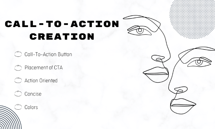 call to action creation 