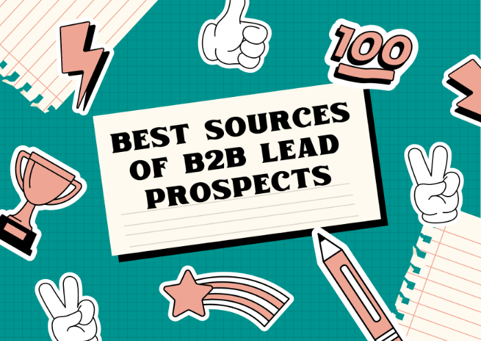 Best Sources of B2B Lead Prospects